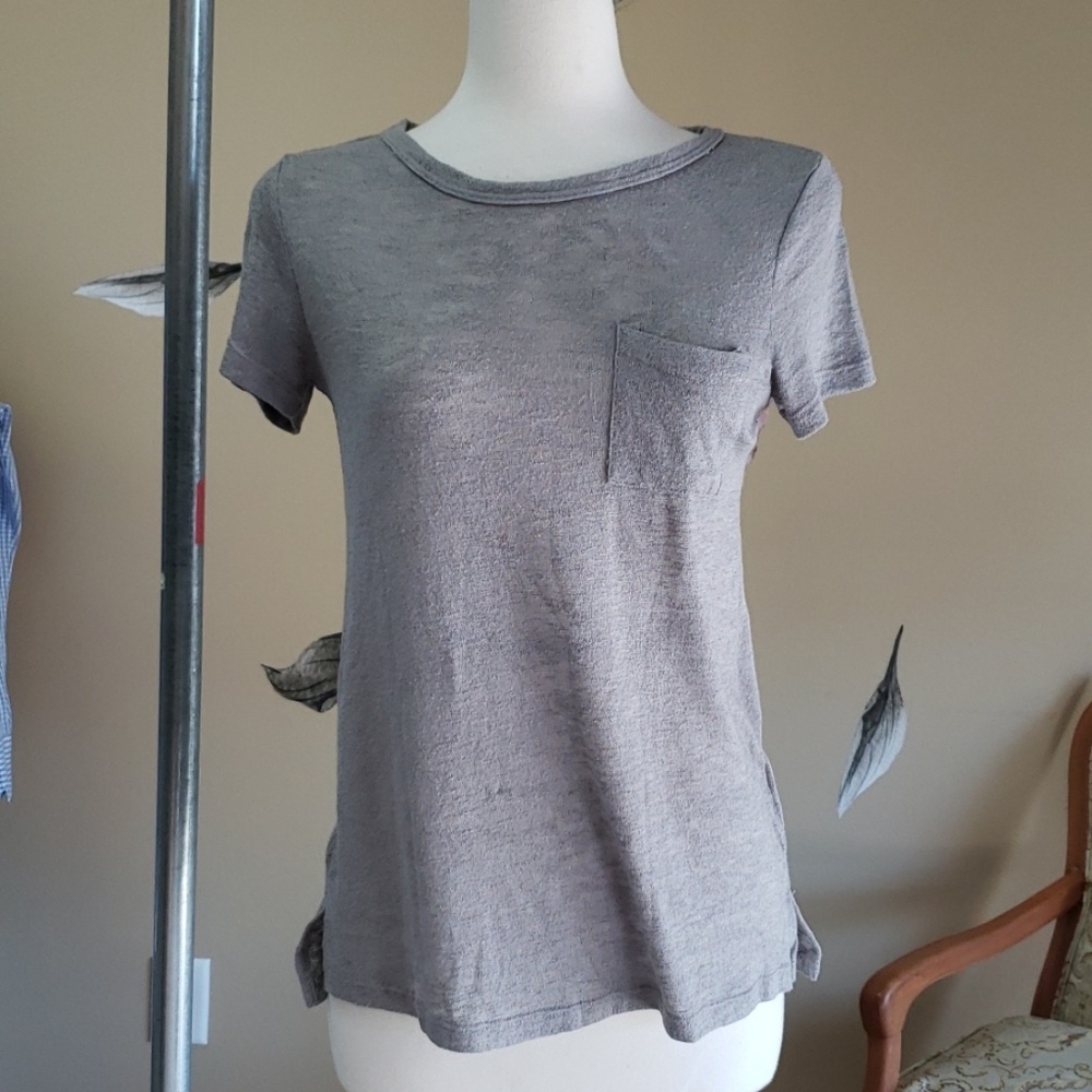 New M//C Grey T Shirt